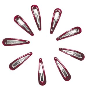 Pack Of Maroon Hairclips