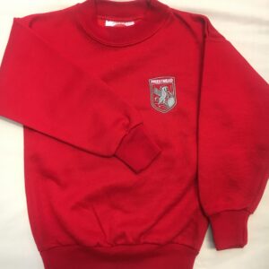 Priestmead School Red Sweatshirt