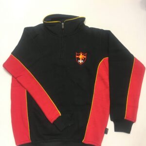 St Gregorys Girls 1/4 Zip PE Sweatshirt