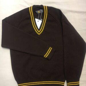 St Joseph’s  V Neck Knitted Jumper